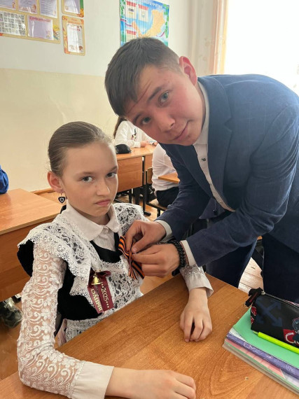 Акция "Георгиевская ленточка".
